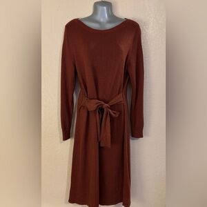 Banana Republic tie waist dress